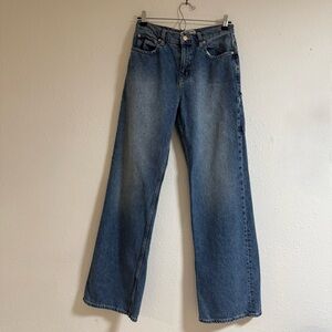 We The Free Dark Blue Flare Jeans